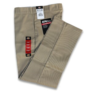 DICKIES 874 WORK PANTS KHAKI�@�f�B�b�L�[�Y ���|�N�p���c