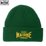 【LOSERMACHINE(LOSER MACHINE)】 ルーザーマシーン -OG- BEANIE ニットキャップ KELLY GREEN