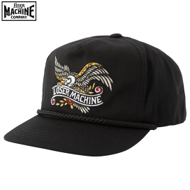 ルーザーマシーン　BLITZ HAT ホワイト×ブラック　新品タグ付き ルーザーマシーン BLITZ HAT ホワイト×ブラック 新品タグ付き