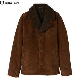 BRIXTON ブリクストン WALLACE SHERPA LINED CORDUROY JACKET シェルパフリース コーデュロイ ジャケット BISON CORD