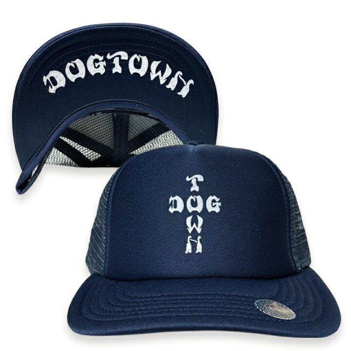 楽天市場】DOGTOWN ドッグタウン CROSS LETTER FLIP UP MESH CAP 