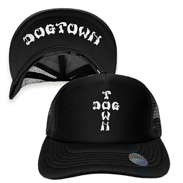 楽天市場】DOGTOWN ドッグタウン CROSS LETTER FLIP UP MESH CAP 