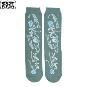 SSC - SURF SKATE CAMP �T�[�t�X�P�[�g�L�����v ROSE SOCKS �\�b�N�X Color: GREEN
