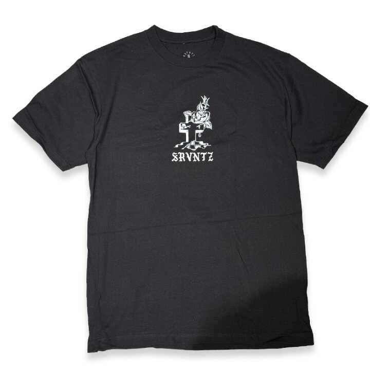 楽天市場】SRVNTZ サーヴァンツ -CROSS ROSE- BLACK TEE Tシャツ 