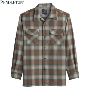 PENDLETON �y���h���g�� -PLAID BOARD SHIRT- �V�i �{�[�h�V���c �E�[���V���c RA790-32761 COLOR: BLUE/BROWN OMBRE
