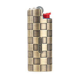 GOODWORTH Obh[X CHECKERED BIC LIGHTER CASE ~jC^[P[X