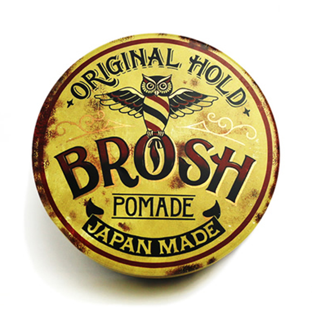ヘアワックス brosh ポマード - ビューティー・ヘルスの人気商品・通販 