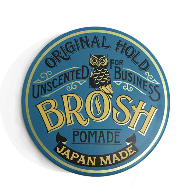 BROSH ブロッシュ とっておきし新春福袋 POMADE UNSCENTED オリジナルホールド 水性ポマード メーカー公式ショップ 無香料 約115G