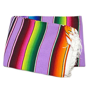 �T���y MEXICAN SERAPES ���L�V�J�� �u�����P�b�g MULTI COLOR -9- �T���y �T�C�Y�ł��� 2140MM X 1560 MM