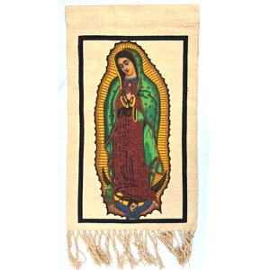 VIRGIN DE GUADALUPE WALL HANGING -M 66CMx38CM
