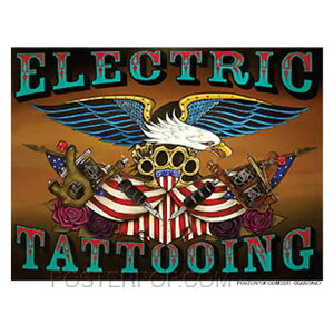 GRS10 POSTERPOP |X^[|bv Gustavo Rimada Electric Tattooing XebJ[