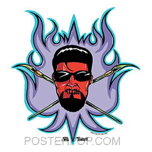 VFS08 POSTERPOP �|�X�^�[�|�b�v Von Franco Artist Crest Sticker �X�e�b�J�[