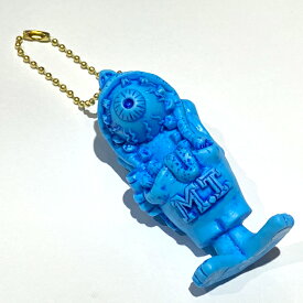 METEORATOYZ "CHECKER MAN" keychain キーチェーン COLOR:ライトブルー