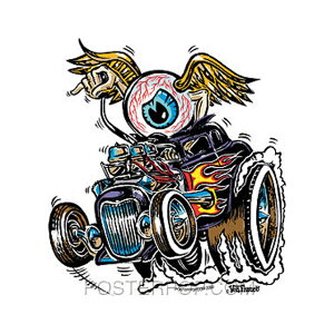 VFS04 POSTERPOP �|�X�^�[�|�b�v Von Franco Eye Gone Wild Sticker �X�e�b�J�[