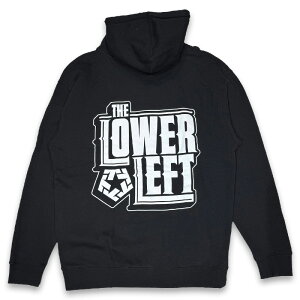 TRIBAL STREETWEAR �g���C�o�� �X�g���[�g�E�F�A LOWERLEFT ZIP UP HOODIE �W�b�v�A�b�v�p�[�J�[ BLACK