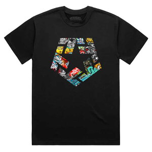 TRIBAL STREETWEAR �g���C�o�� �X�g���[�g�E�F�A -PATTERN T-STAR - S/S T-SHIRTS T�V���c BLACK