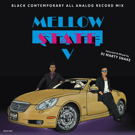 DJ MARTY SNAKE - MELLOW STATE #5 - BLACK CONTEMPORARY ALL ANALOG RECORD MIX CD