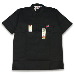 BEN DAVIS HALF ZIP �n�[�t�W�b�v �������[�N�V���c #124 BLACK