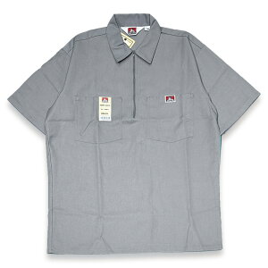 BEN DAVIS HALF ZIP �n�[�t�W�b�v �������[�N�V���c #123 LT.GREY
