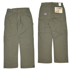 BEN DAVIS ベンデイビス CANVAS CARPENTER PANTS カーペンターパンツ ペインターパンツ #735 OLIVE