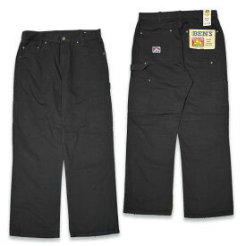 BEN DAVIS ベンデイビス CANVAS CARPENTER PANTS カーペンターパンツ ペインターパンツ #734 BLACK
