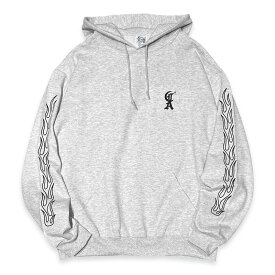 FIFTY EIGHT フィフティーエイト "PACHUCO CROSS" PULLOVER HOODIE パーカー ASH GREY