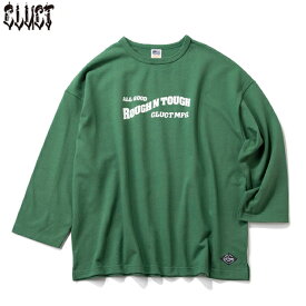 CLUCT(クラクト) #04515 ALL GOOD [9SLEEVE TOP] L/S TEE 9分丈カットソー GREEN