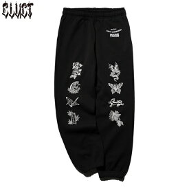 CLUCT(クラクト) #04612 FLASH SWEAT PANTS スウェットパンツ BLACK