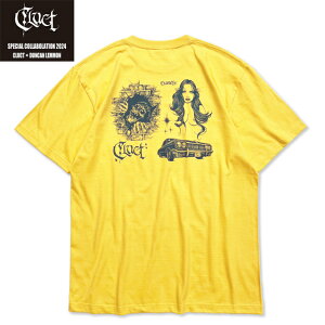 CLUCT �N���N�g × DUNCAN LEMMON COLLABORATION �_���J���E������ #04902 #B DUNKS S/S TEE T�V���c BANANA