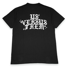 US VERSUS THEM アスバーサスゼム "STILL SHININ'" BLACK Tシャツ