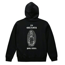 GREASER -GUADALUPE- HOODIE パーカー BLACK