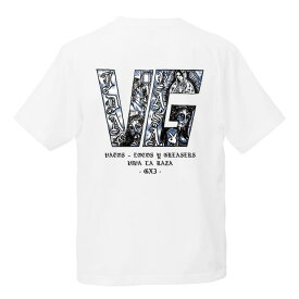 GREASER -VIDA- S/S WHITE TEE 半袖Tシャツ