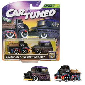 CT081 CAR TUNED 2PACK Series 7 DEAD SLEDS 1950 GMC COE & 1957 GMC Panel Van 2��Z�b�g