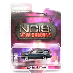 GL-079 GREENLIGHT HOLLYWOOD SERIES43 NCIS: New Orleans (2014-21 TV Series) ? 2015 Ford Explorer 1/64SCALE ~jJ[