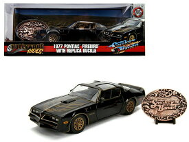 JADA TOYS ジャダトーイズ 1:24SCALE - Hollywood Rides - Smokey and the Bandit - 1977 Pontiac Firebird with Replica Buckle