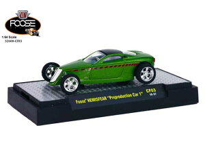 M2-392 M2 MACHINES "CHIP FOOSE SERIES 3 " FOOSE "HEMISFEAR" PREPRODUCTION CAR 1 ? PEAR GREEN