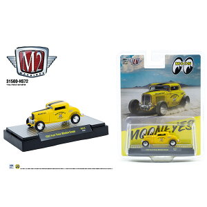 M2-464 1/64 M2 MACHINES MOONEYES 1932 Ford Three Window Coupe