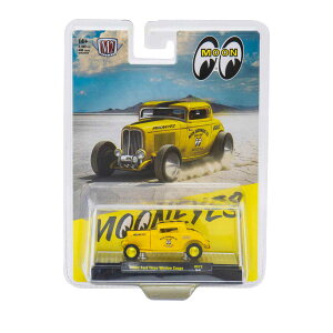 M2-465 1/64 M2 MACHINES MOONEYES 1932 Ford Three Window Coupe -CHASE CAR-
