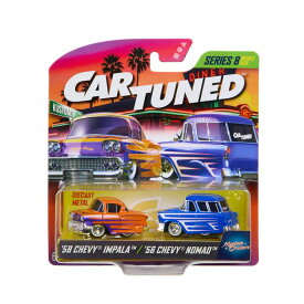 CT117 CAR TUNED 2PACK SERIES.8 -KUSTOM CRUISER- 58IMPALA SS & 56 CHEVY NOMAD 2台セット