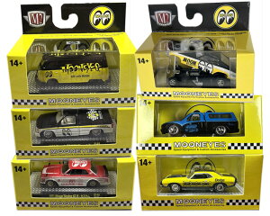M2-466 1/64 M2 MACHINES WALMART���� MOONEYES 6��Z�b�g
