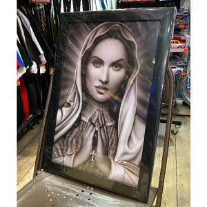 BLACK MARKET ART COMPANY PRAYING MARY ART PRINT Art by Spider �z�t�� �|�X�^�[ -11-