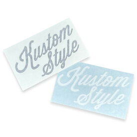 KUSTOMSTYLE カスタムスタイル KSD2404 "NEW ICON" STICKER 横幅約14CM カッティング ステッカー