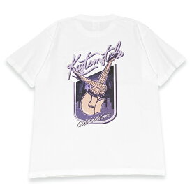 定価5940円 SALE!! 2980円 / KUSTOMSTYLE カスタムスタイル KST2209WH "GIRLS-GIRLS-GIRLS" WHITETシャツ