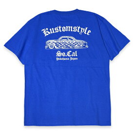 KUSTOMSTYLE カスタムスタイル KST1702RBL "QC" ROYAL BLUE Tシャツ