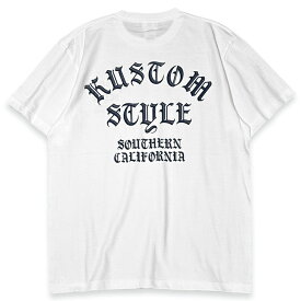 KUSTOMSTYLE カスタムスタイル KST2411WH "SHADES" WHITE Tシャツ