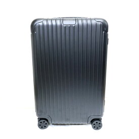 【楠本質店/元住吉】未使用　RIMOWA/リモワ　エッシェンシャル　チェックインM　キャリーケース　4輪　マットブラック　60L【中古】
