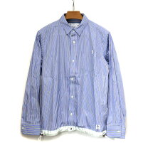 楽天市場】sacai（カラーブルー）（カジュアルシャツ｜トップス  