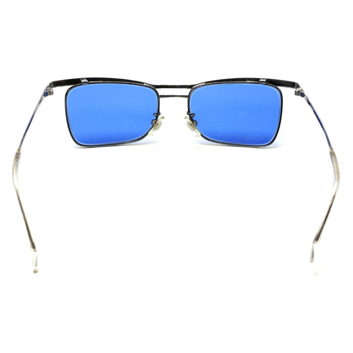 楽天市場】【楠本質店/元住吉】白山眼鏡 メガネ サングラス ブルー  