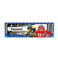 【楠本質店/元住吉】パナソニック Panasonic　エボルタ ネオ EVOLTA NEO　LR03NJSP/14S 乾電池　単4形 12…