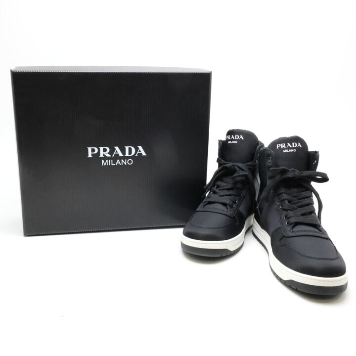 楽天市場】【楠本質店/元住吉】PRADA /プラダ ハイカットスニーカー 